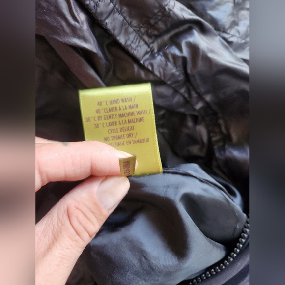 Women's Soia & Kyo Long Black Windbreaker Summer Fall Jacket (S) - Picture 5 of 8